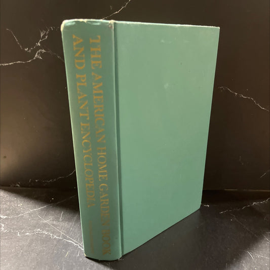 the american home garden book and plant encyclopedia book, by editors and staff of the american home, 1972 Hardcover image 1