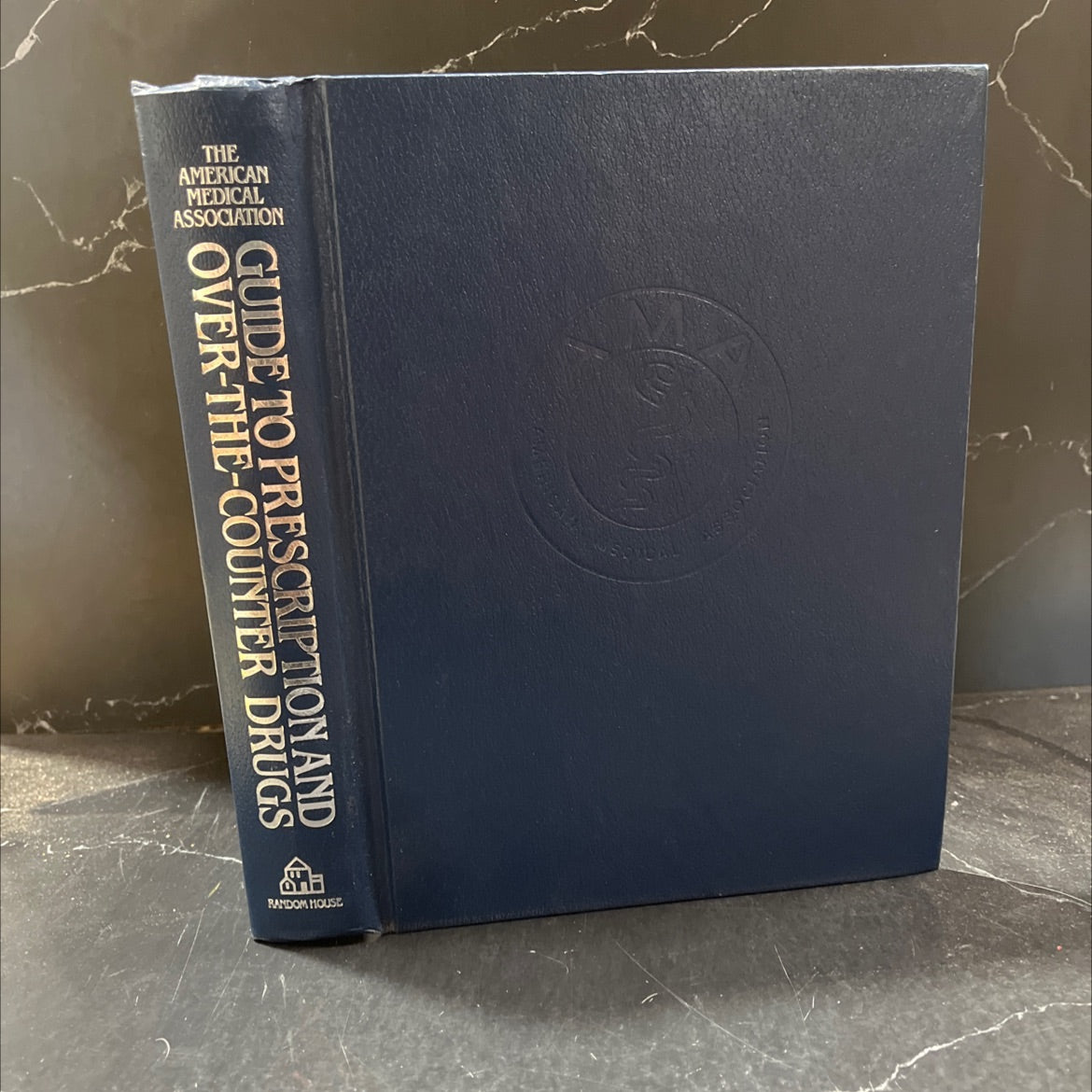 the american medical association guide to prescription and over-the-counter drugs book, by charles b. clayman, md, 1988 image 1
