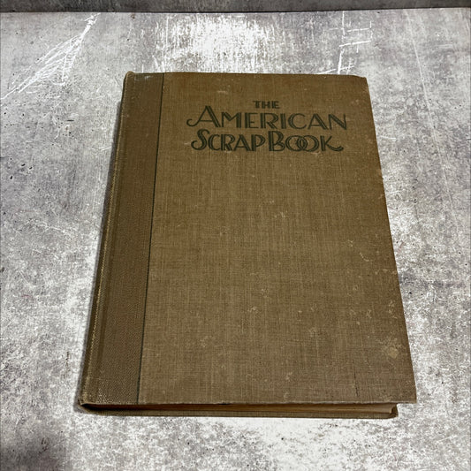 the american scrap book book, by s. j. woolf, 1928 Hardcover image 1