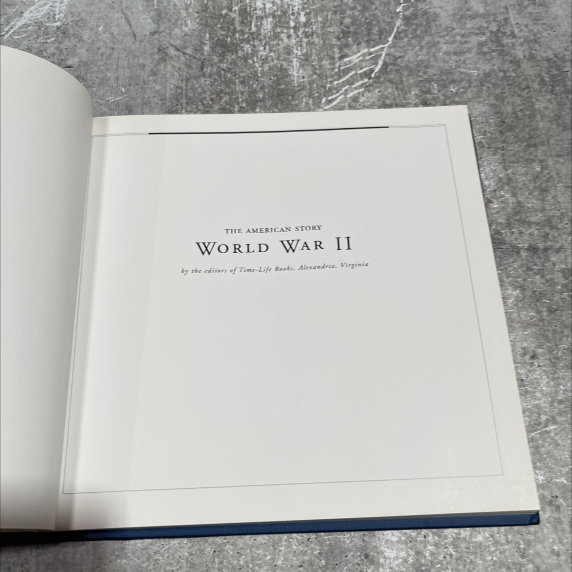 the american story world war ii book, by editors of time-life books, unknown Hardcover image 2