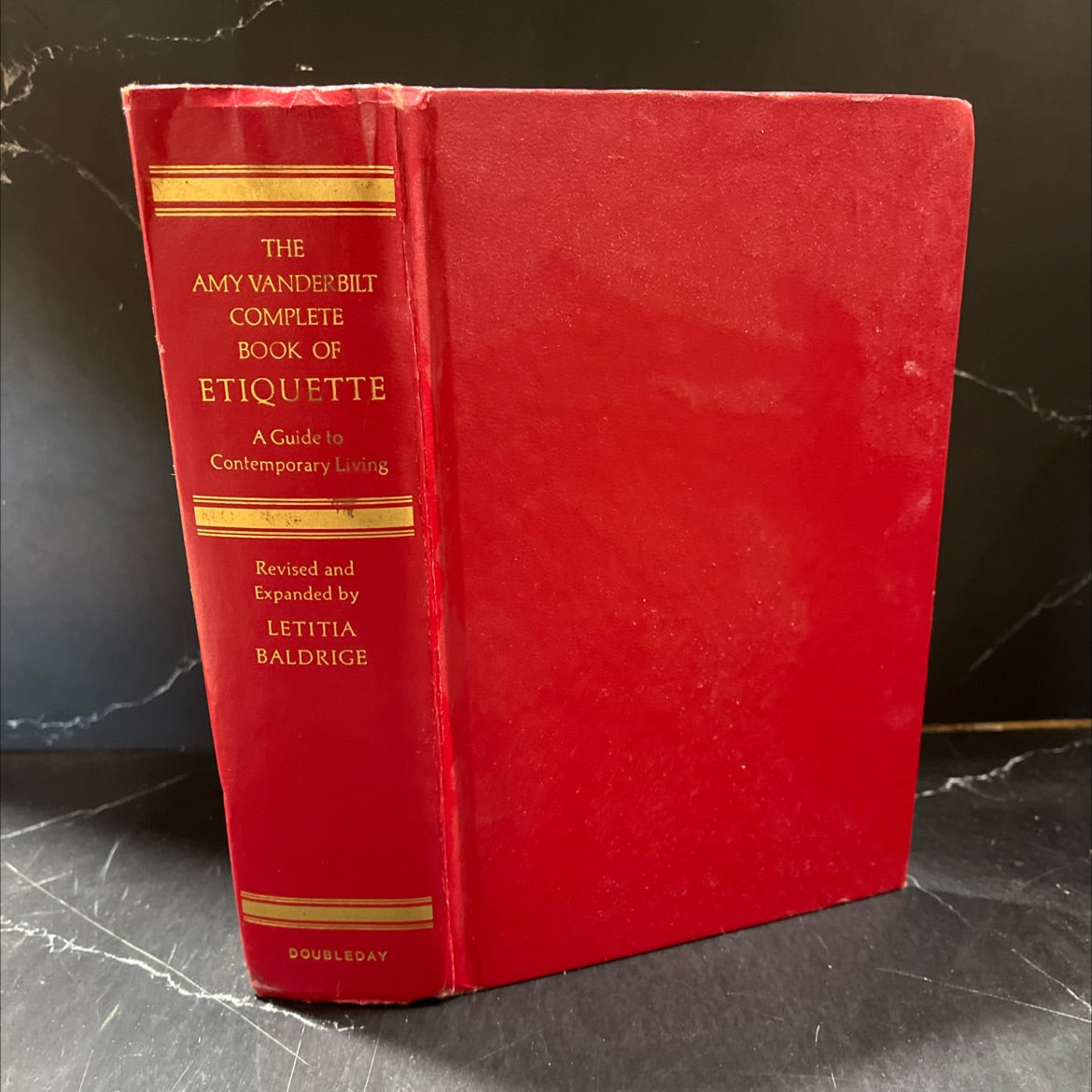 the amy vanderbilt complete book of etiquette a guide to contemporary living revised and expanded book, by letitia image 1