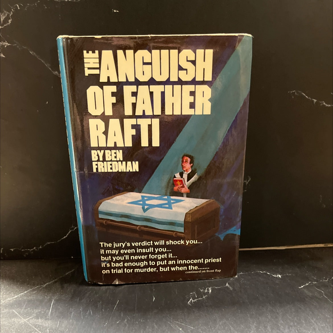 the anguish of father rafti omacht book, by Ben Friedman, 1977 Hardcover image 1