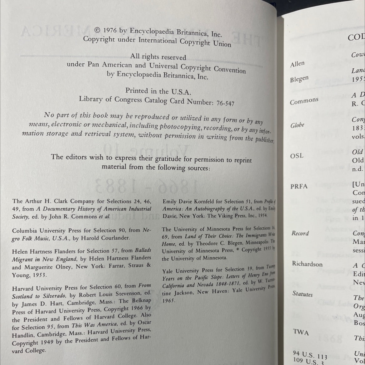 the annals of america volume 10 (1866-1883 reconstruction and industrialization) book, by encyclopaedia britannica, image 3