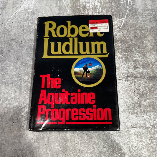 the aquitaine progression book, by Robert Ludlum, 1984 Hardcover image 1