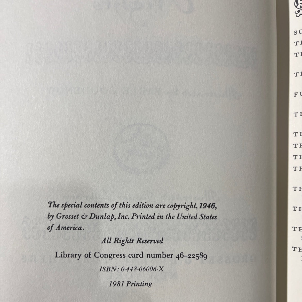 the arabian nights book, by earle goodenow, 1981 Hardcover image 3