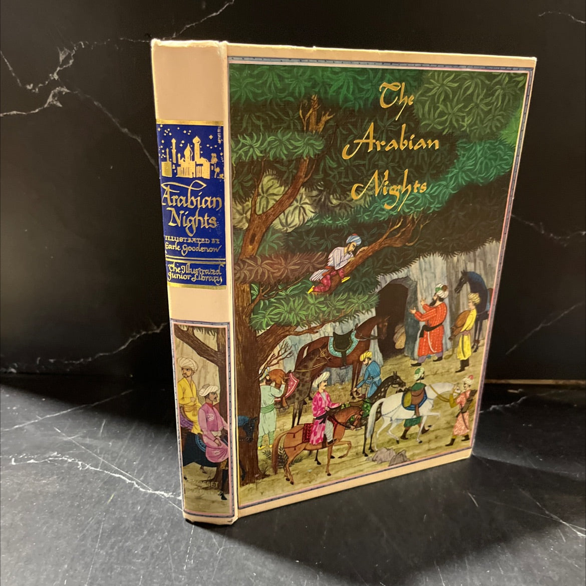 the arabian nights book, by earle goodenow, 1981 Hardcover image 1