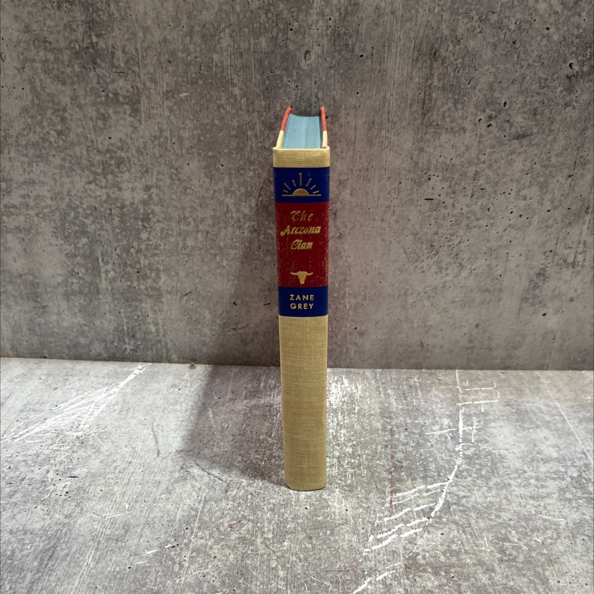 the arizona clan book, by zane grey, 1958 Hardcover image 4