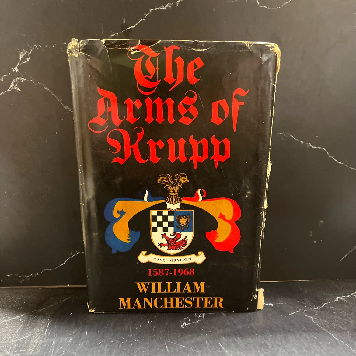 the arms of krupp 1587-1968 book, by william manchester, 1968 Hardcover image 1