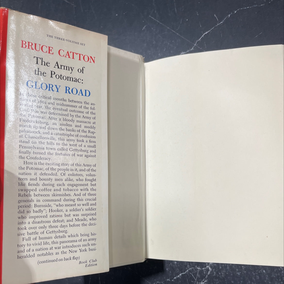 the army of the potomac book, by bruce catton, 1952 Hardcover image 4