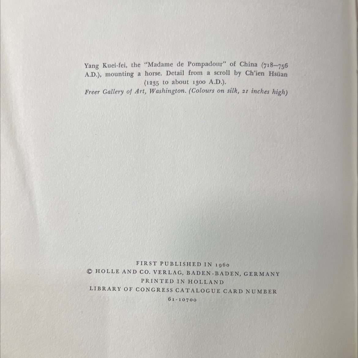 the art of china spirit and society book, by werner speiser, 1960 Hardcover image 3