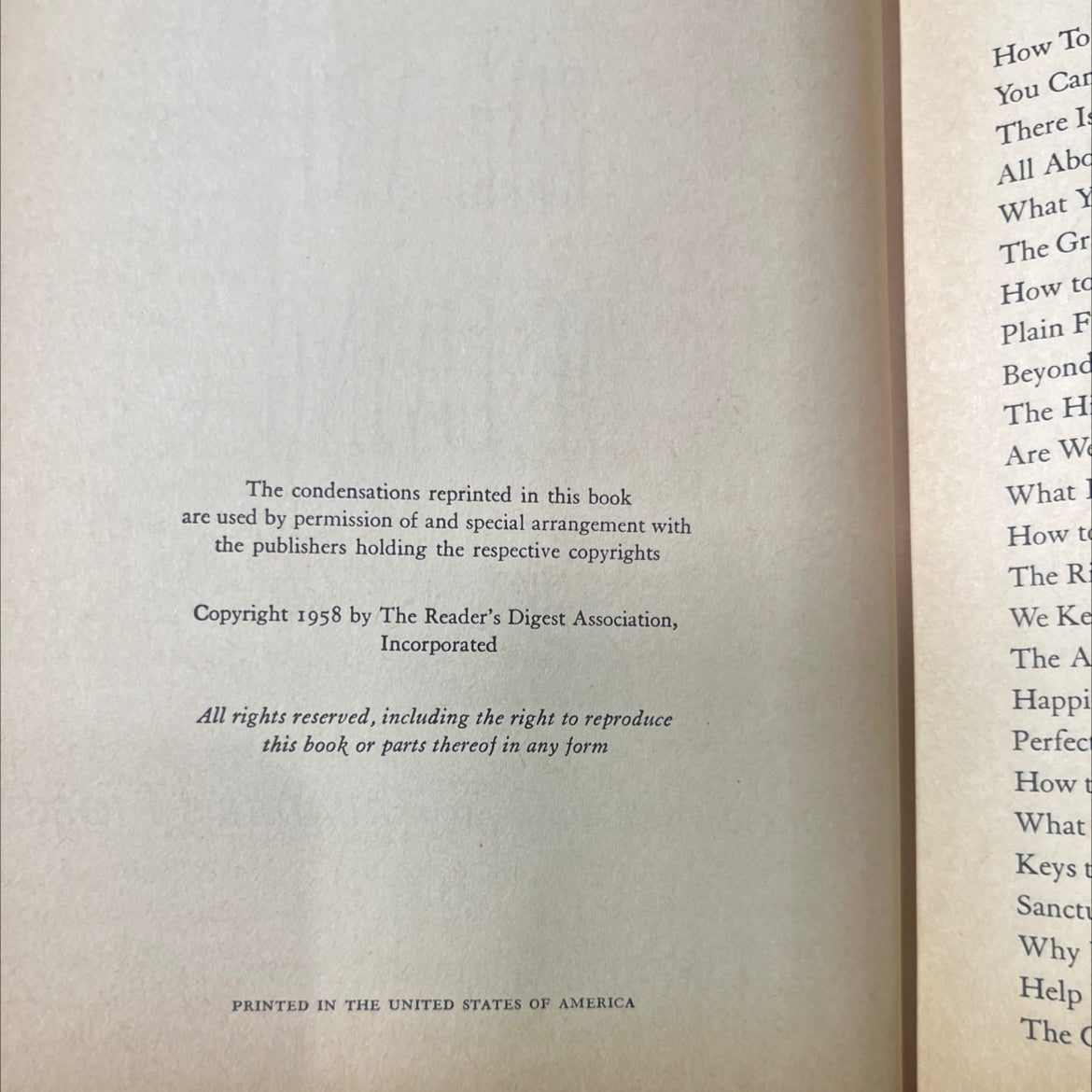 the art of living book, by unknown, 1958 Hardcover image 3