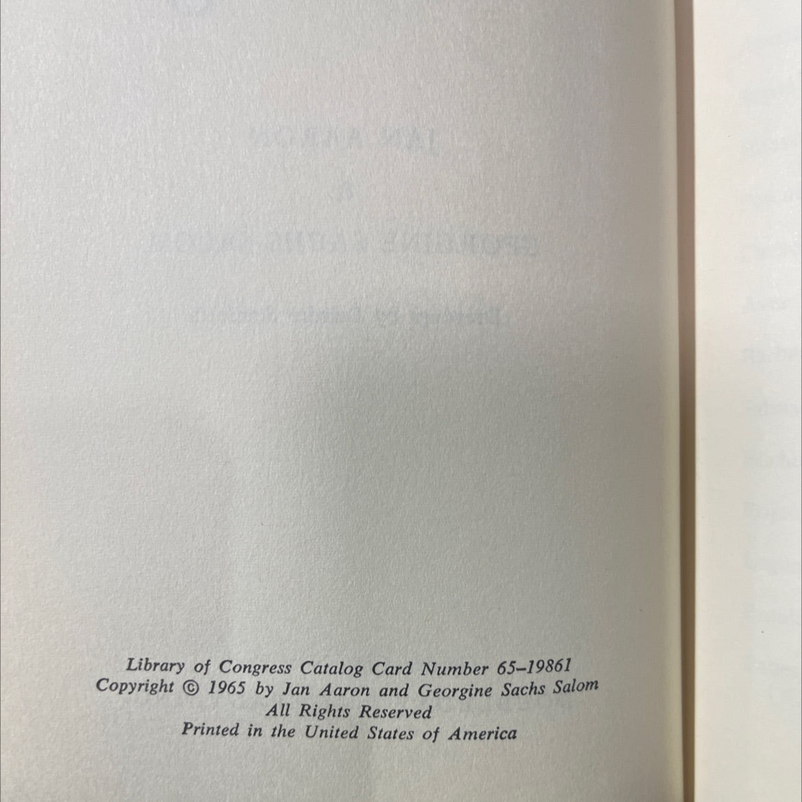 the art of mexican cooking book, by Jan Aaron & Georgine Sachs Salom, 1965 Hardcover image 3