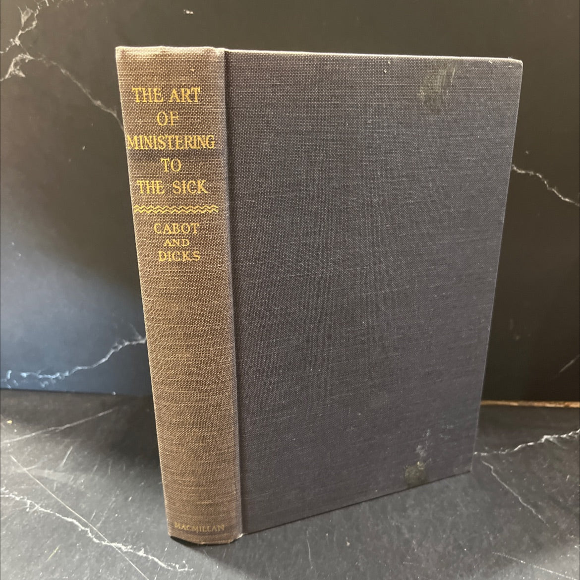 the art of ministering to the sick book, by richard c. cabot, m.d. and russell l. dicks, b.d., 1964 Hardcover image 1