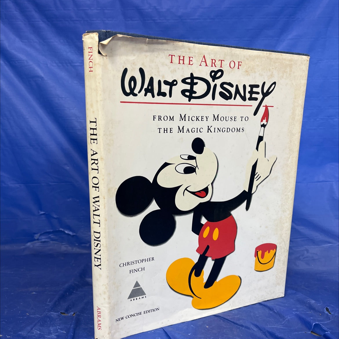 the art of walt disney book, by christopher finch, 1975 Hardcover image 1