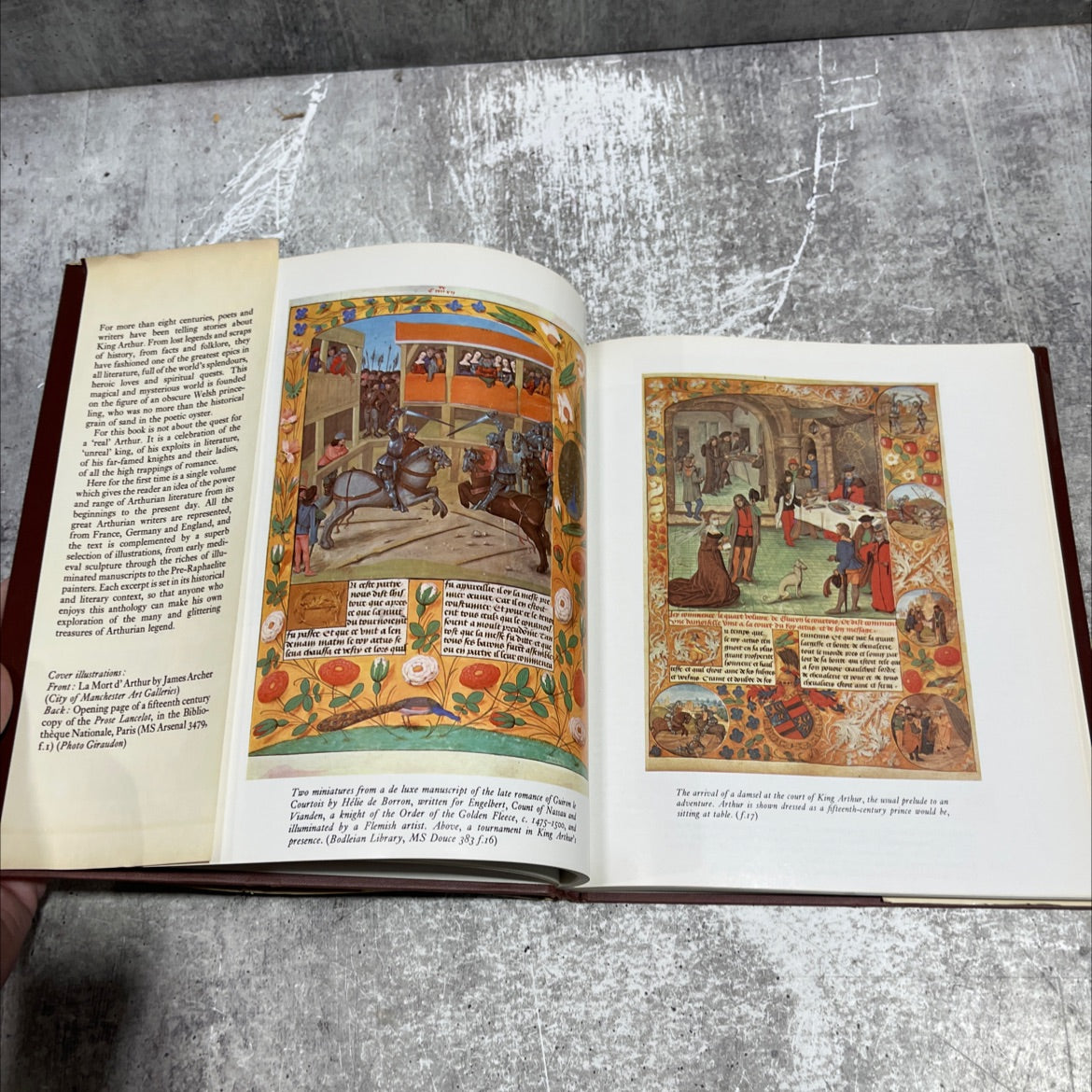 the arthurian legends an illustrated anthology book, by richard barber, 1979 Hardcover image 4