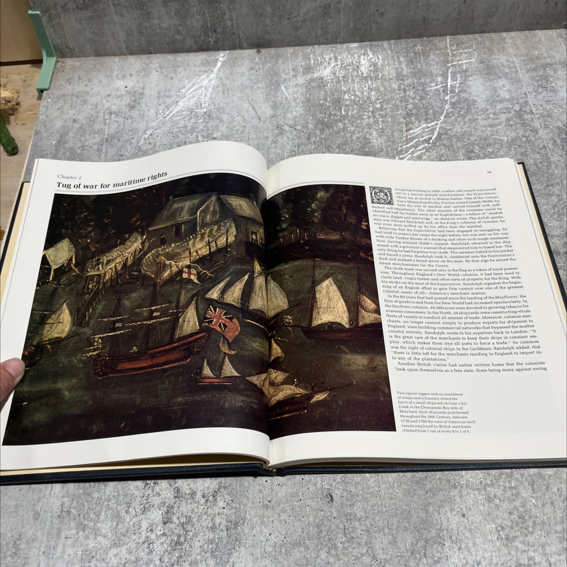 the atlantic crossing book, by melvin maddocks, 1981 Hardcover image 4