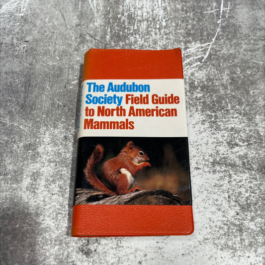the audubon society field guide to north american mammals book, by John O. Whitaker, Jr., 1993 Leather image 1