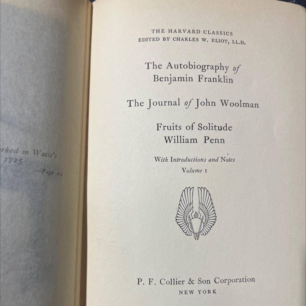 the autobiography of benjamin franklin book, by benjamin franklin, 1909 Hardcover image 2