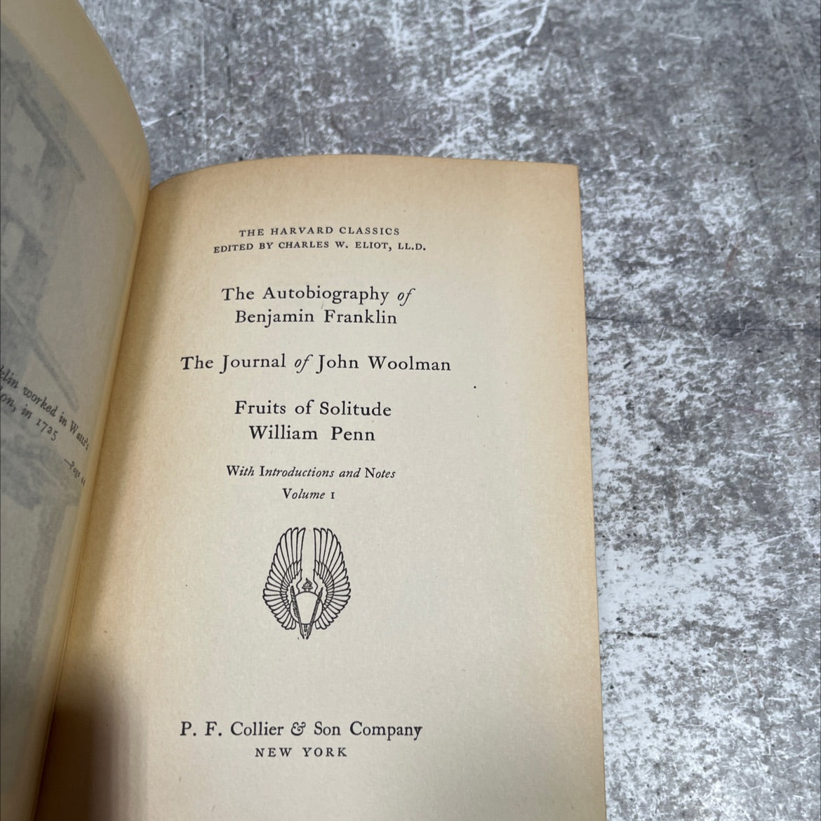 the autobiography of benjamin franklin book, by benjamin franklin, 1909 Hardcover image 2