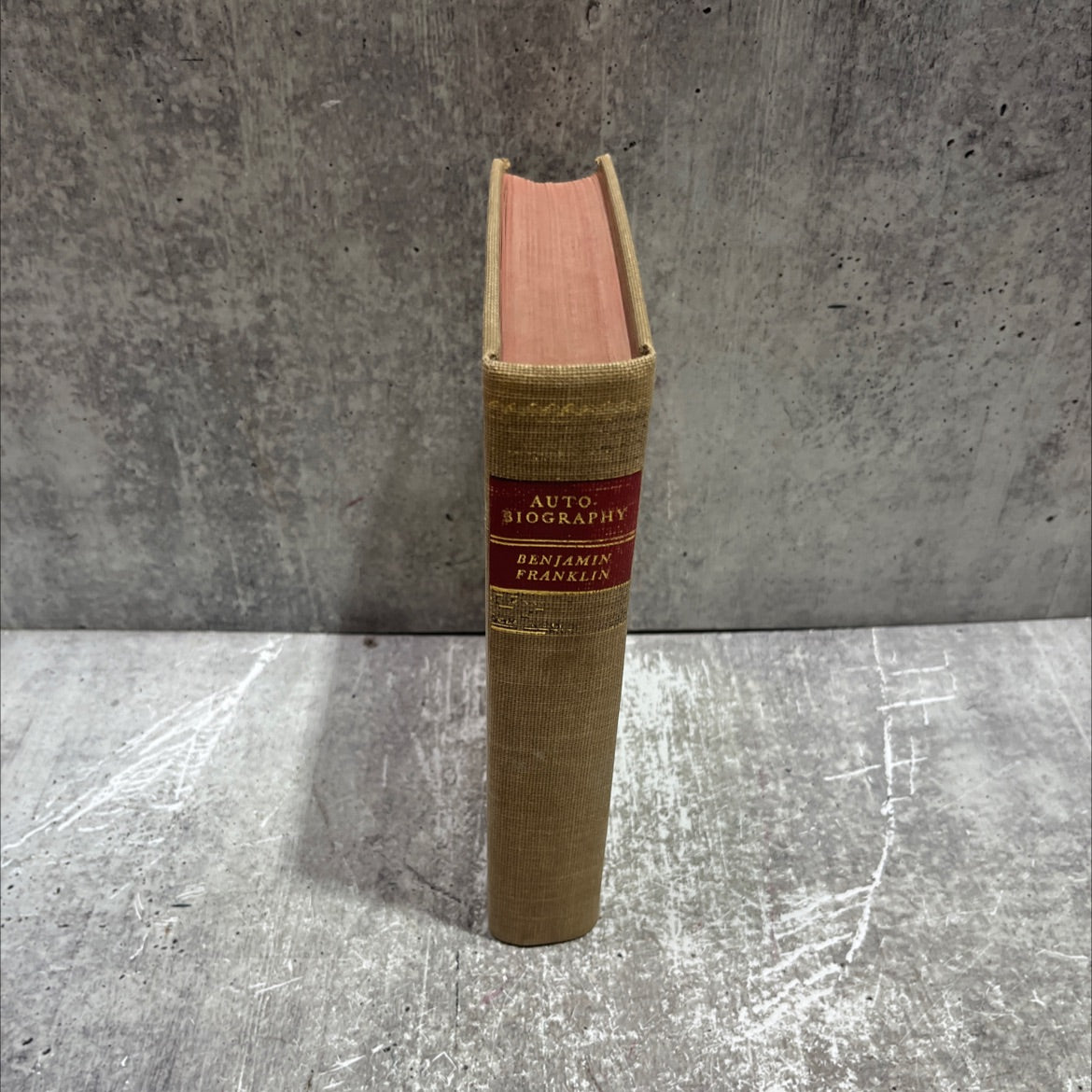 the autobiography of benjamin franklin book, by benjamin franklin, 1941 Hardcover image 4