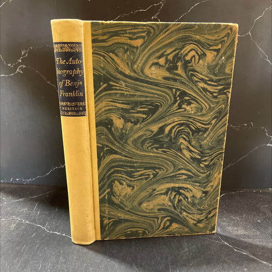 the autobiography of benjamin franklin book, by benjamin franklin, 1951 Hardcover image 1