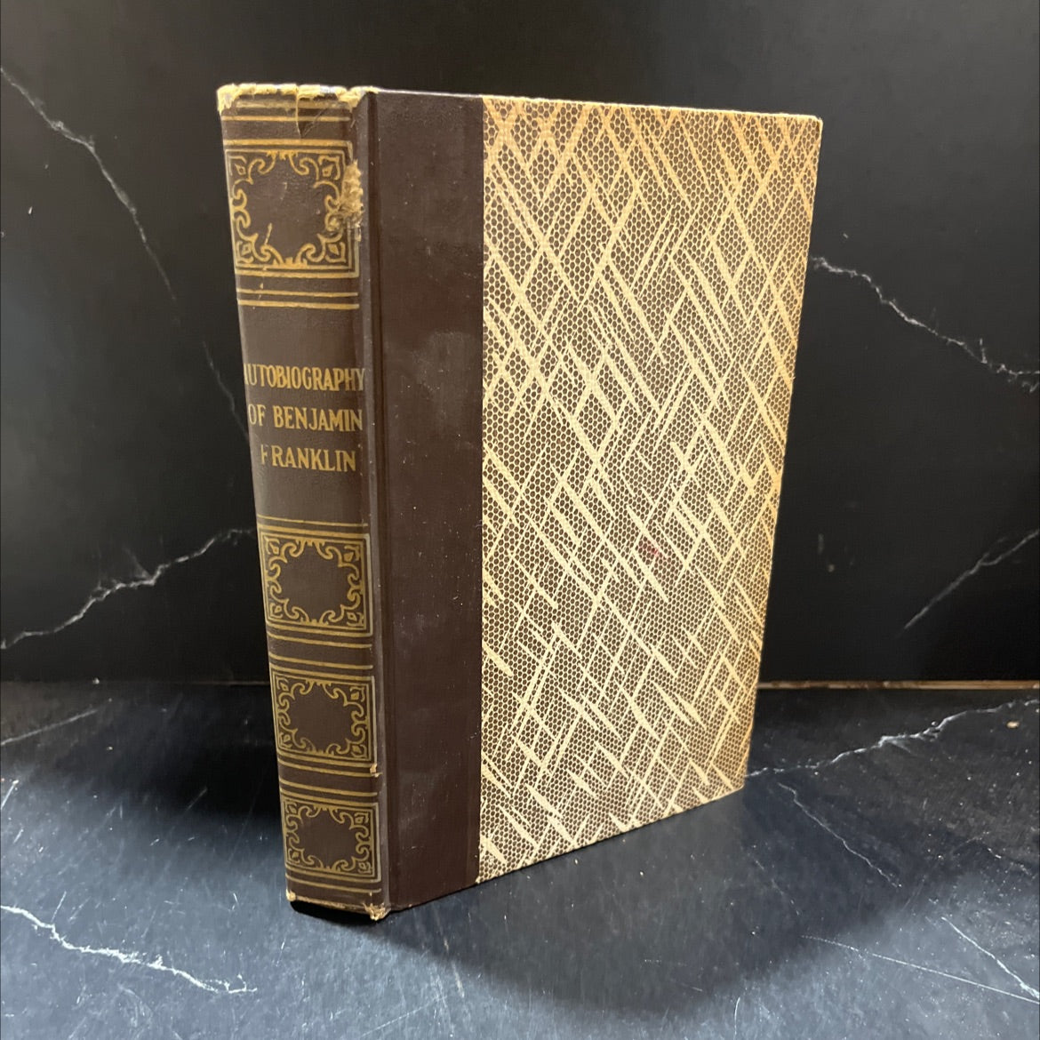 the autobiography of benjamin franklin book, by benjamin franklin, 1970 Hardcover image 1