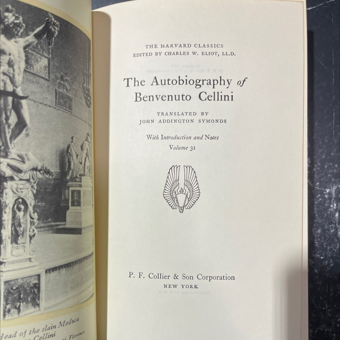 the autobiography of benvenuto cellini book, by benvenuto cellini, 1938 Hardcover image 2