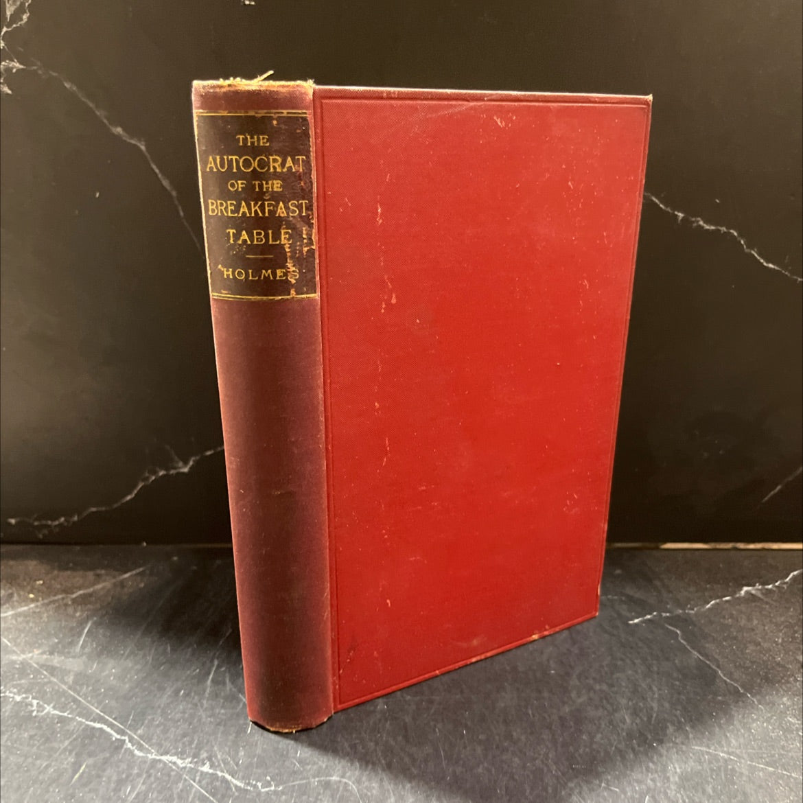 the autocrat of the breakfast-table every man his own boswell book, by oliver wendell holmes, 1891 Hardcover image 1