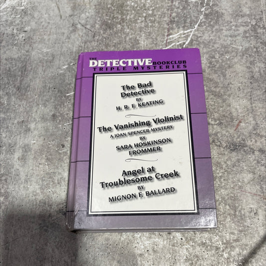 the bad detective book, by h.r.f. keating, 1996 Hardcover image 1