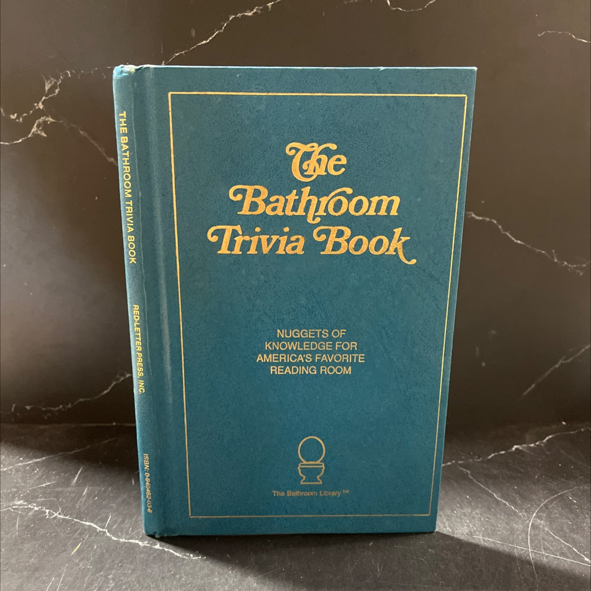 the bathroom trivia book book, by unknown, 1986 Hardcover image 1