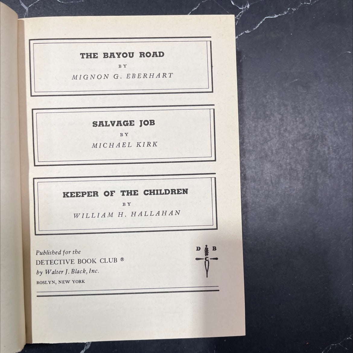the bayou road book, by Mignon G. Eberhart, 1979 Hardcover image 2