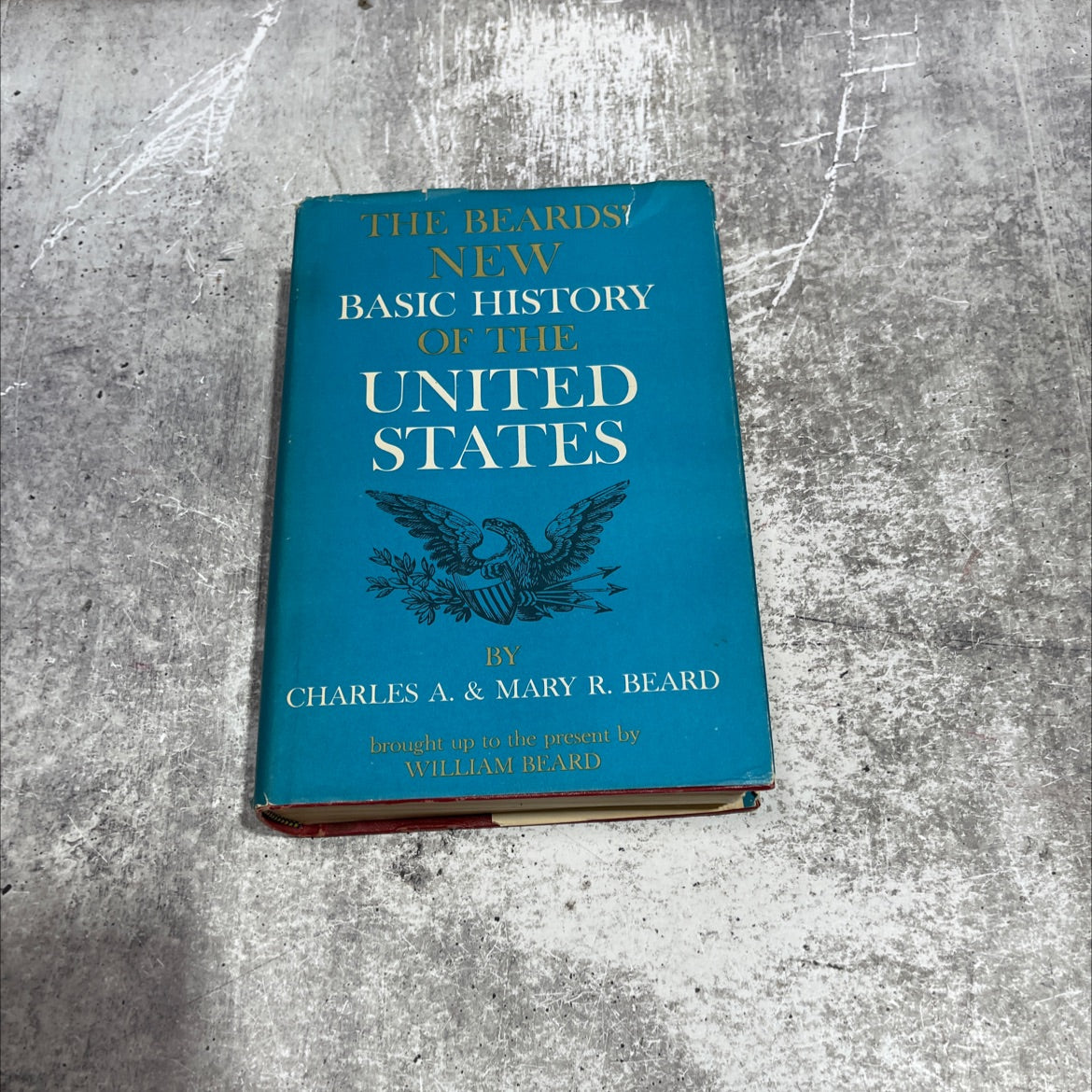 the beards' new basic history of the united states book, by charles a. beard, mary r. beard, william beard, 1960 image 1