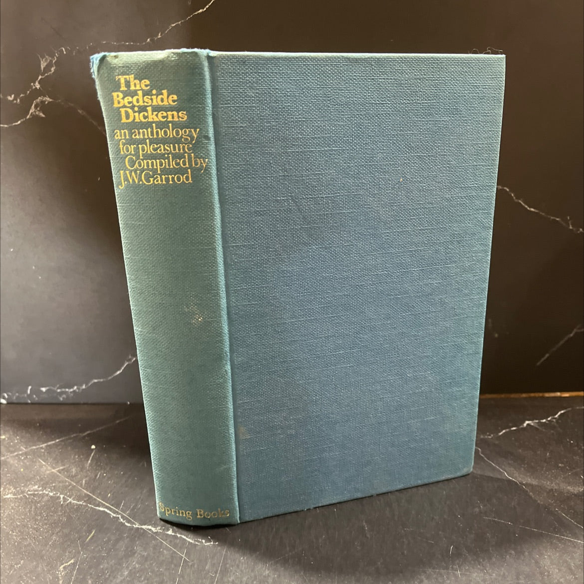 the bedside dickens an anthology for pleasure book, by j.w. garrod, 1969 Hardcover image 1