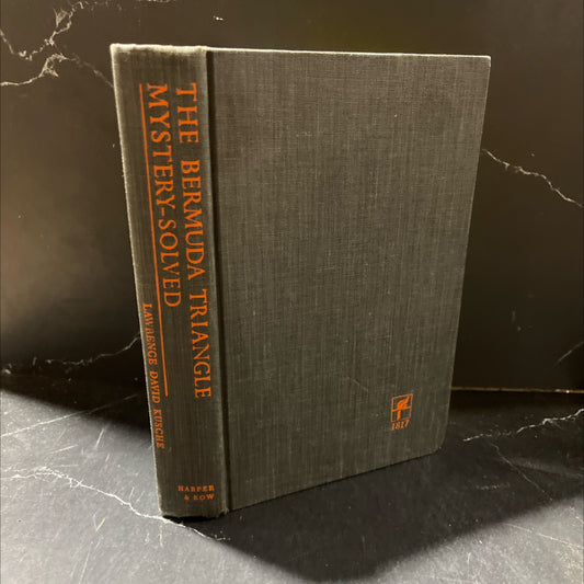 the bermuda triangle mystery - solved book, by lawrence david kusche, 1975 Hardcover image 1