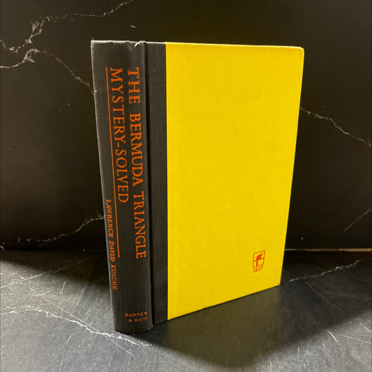 the bermuda triangle mystery -solved book, by Lawrence David Kusche, 1975 Hardcover image 1
