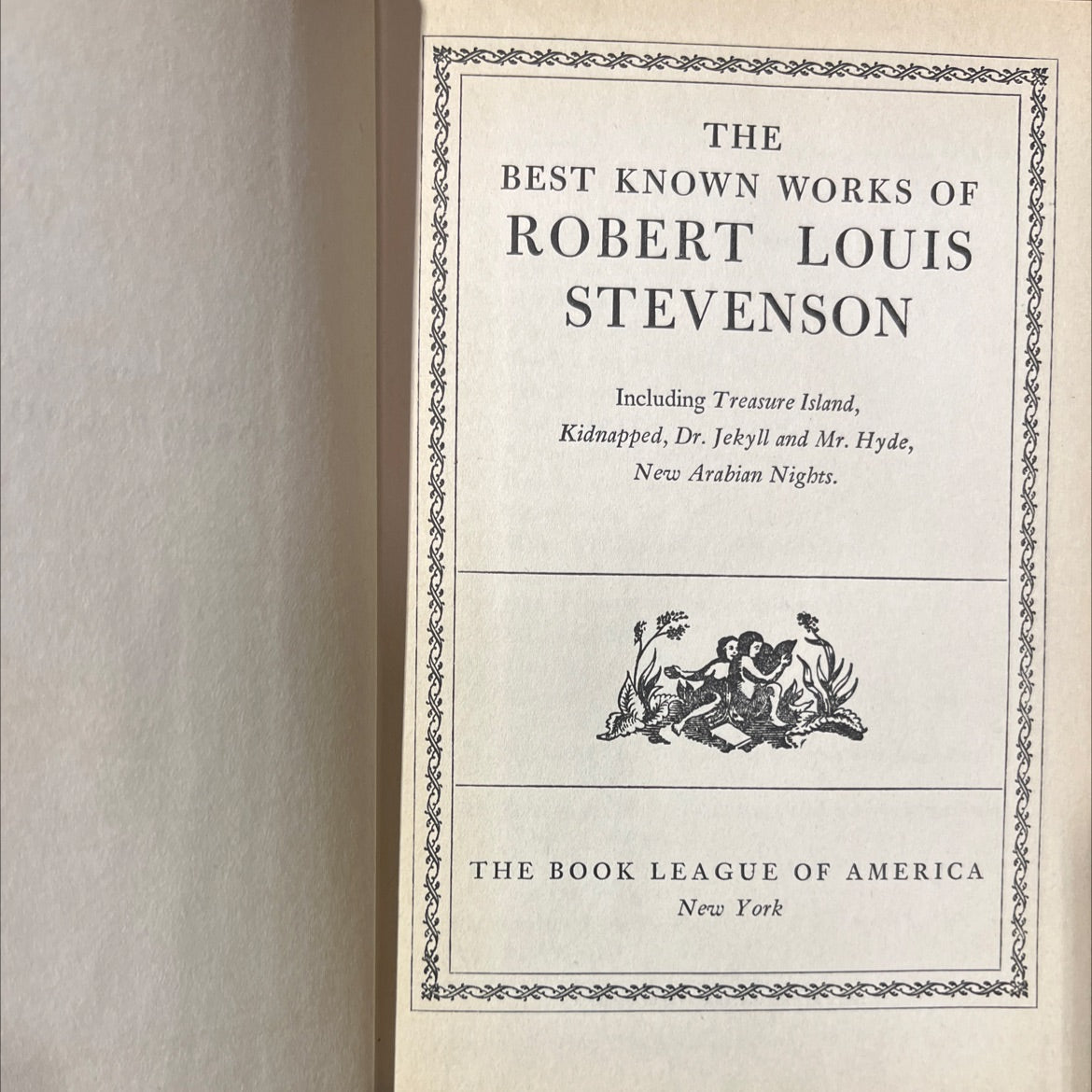 the best known works of robert louis stevenson book, by robert louis stevenson, 1941 Hardcover image 2