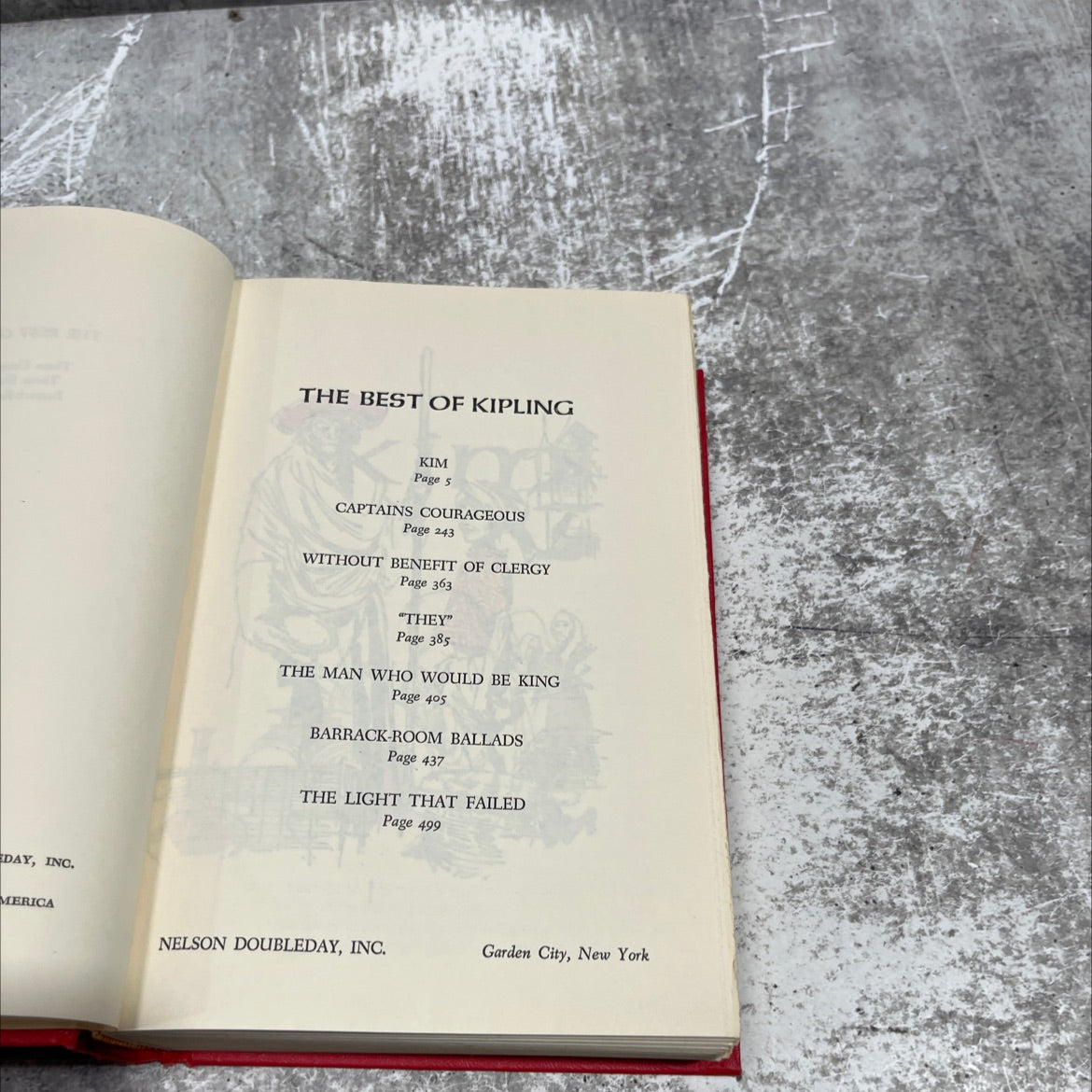 the best of kipling book, by rudyard kipling, 1968 Hardcover image 2