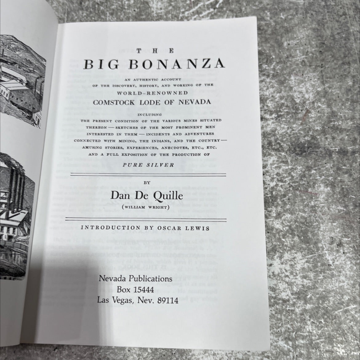 the big bonanza an authentic account of the discovery, history, and working of the world-renowned comstock lode of image 2
