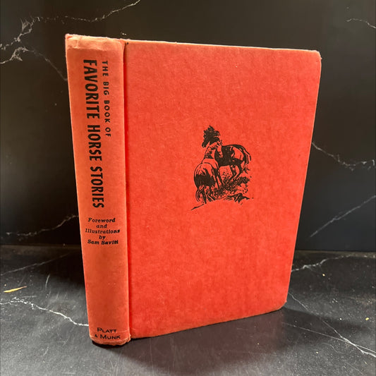 the big book of favorite horse stories book, by unknown, 1965 Hardcover image 1