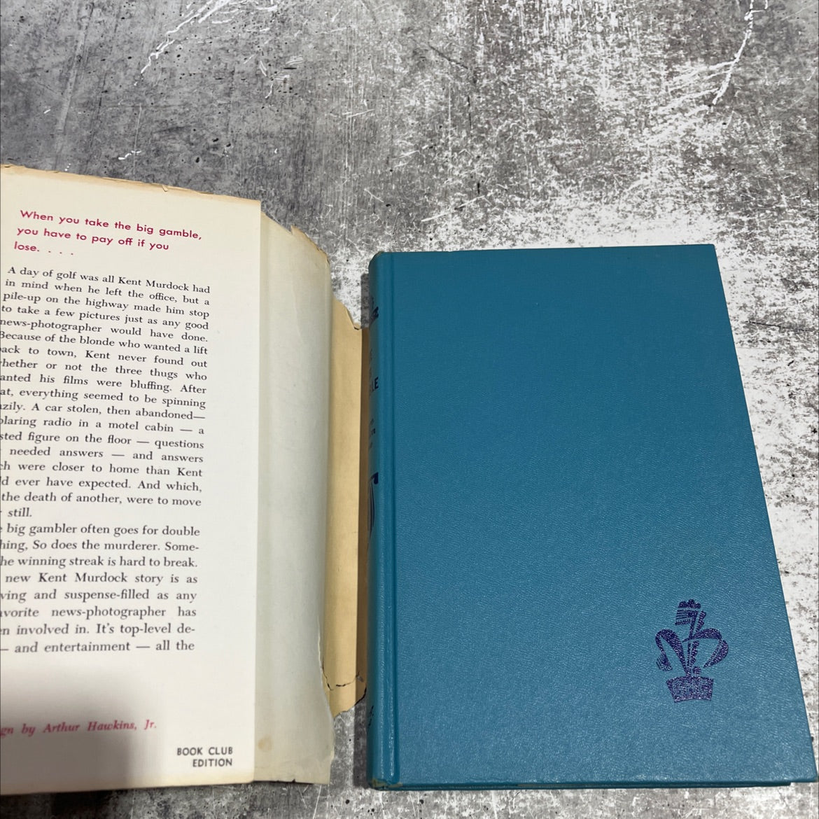 the big gamble book, by george harmon coxe, 1958 Hardcover image 4