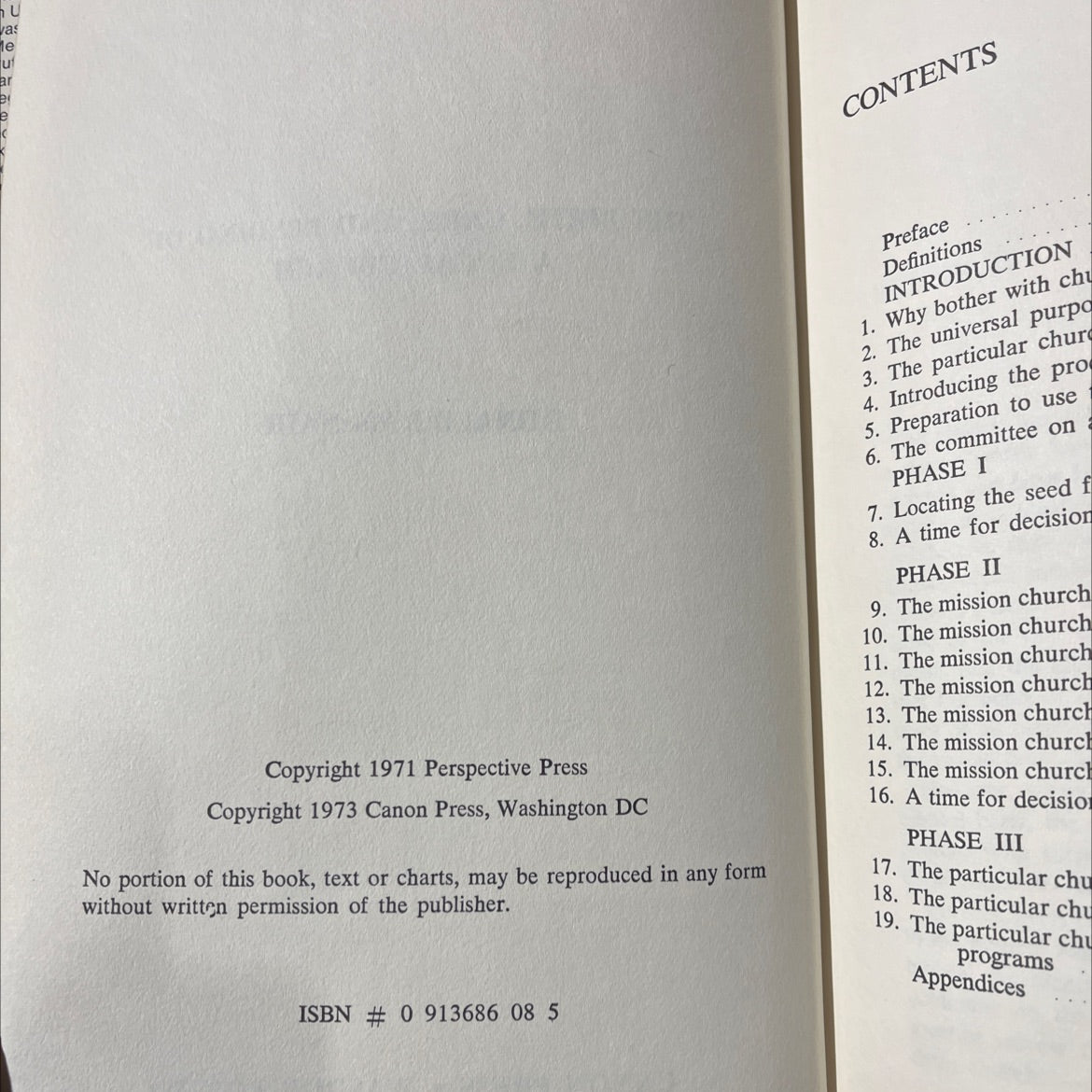 the birth, care, and feeding of a local church book, by donald j. macnair, 1973 Hardcover image 3