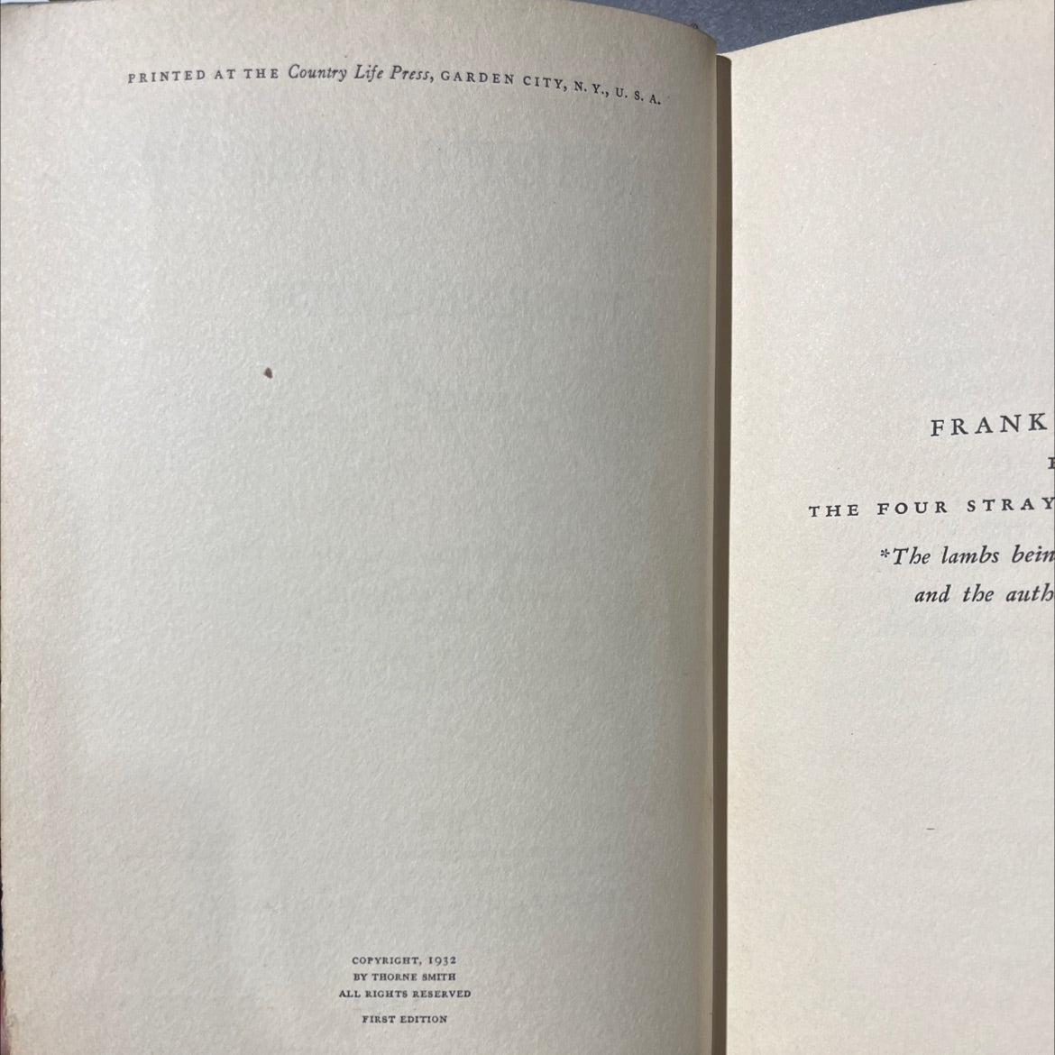 the bishop's jaegers book, by thorne smith, 1932 Hardcover image 3