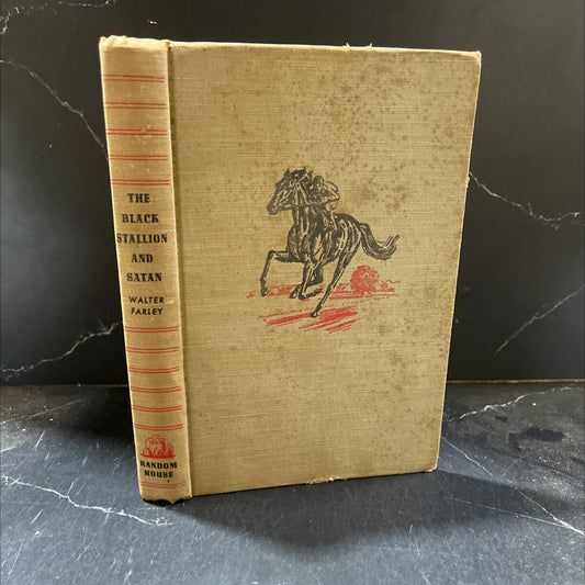 the black stallion and satan book, by walter farley, 1949 Hardcover image 1