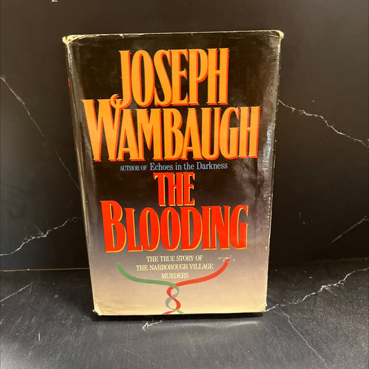 the blooding book, by Joseph Wambaugh, 1989 Hardcover image 1