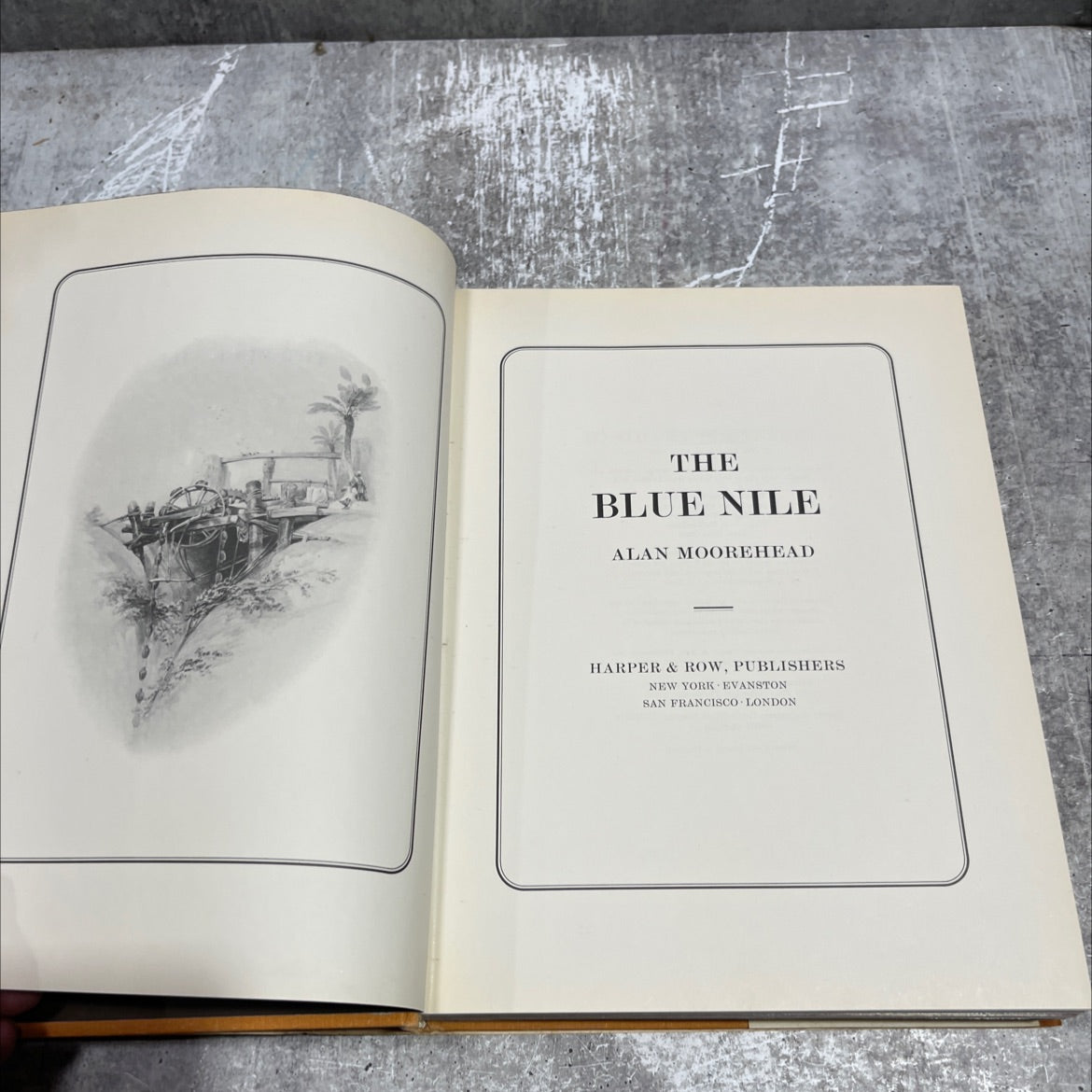 the blue nile book, by alan moorehead, 1972 Hardcover image 2