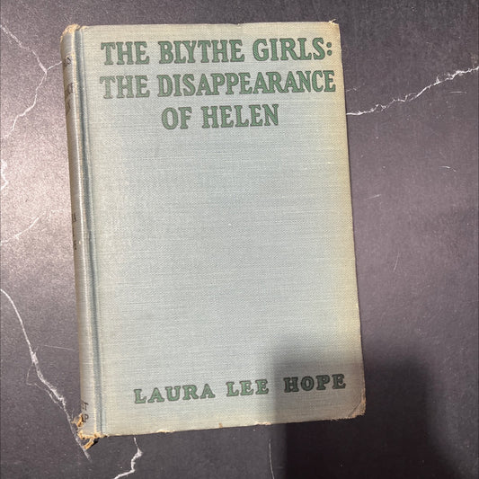the blythe girls the disappearance of helen or the art shop mystery book, by laura lee hope, 1928 Hardcover image 1
