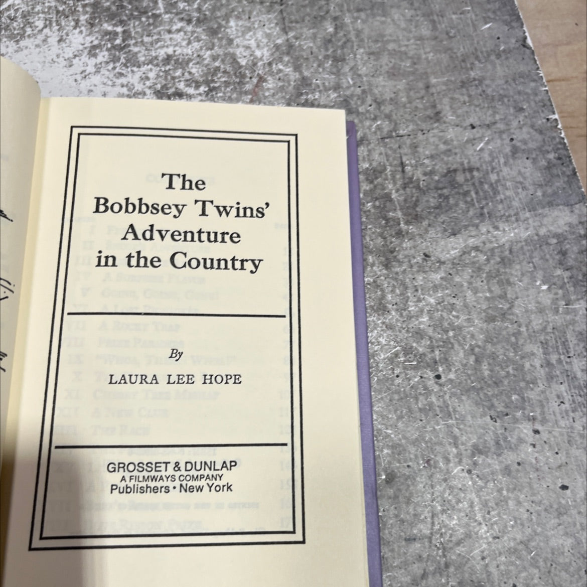 the bobbsey twins' adventure in the country book, by laura lee hope, 1961 Hardcover image 2