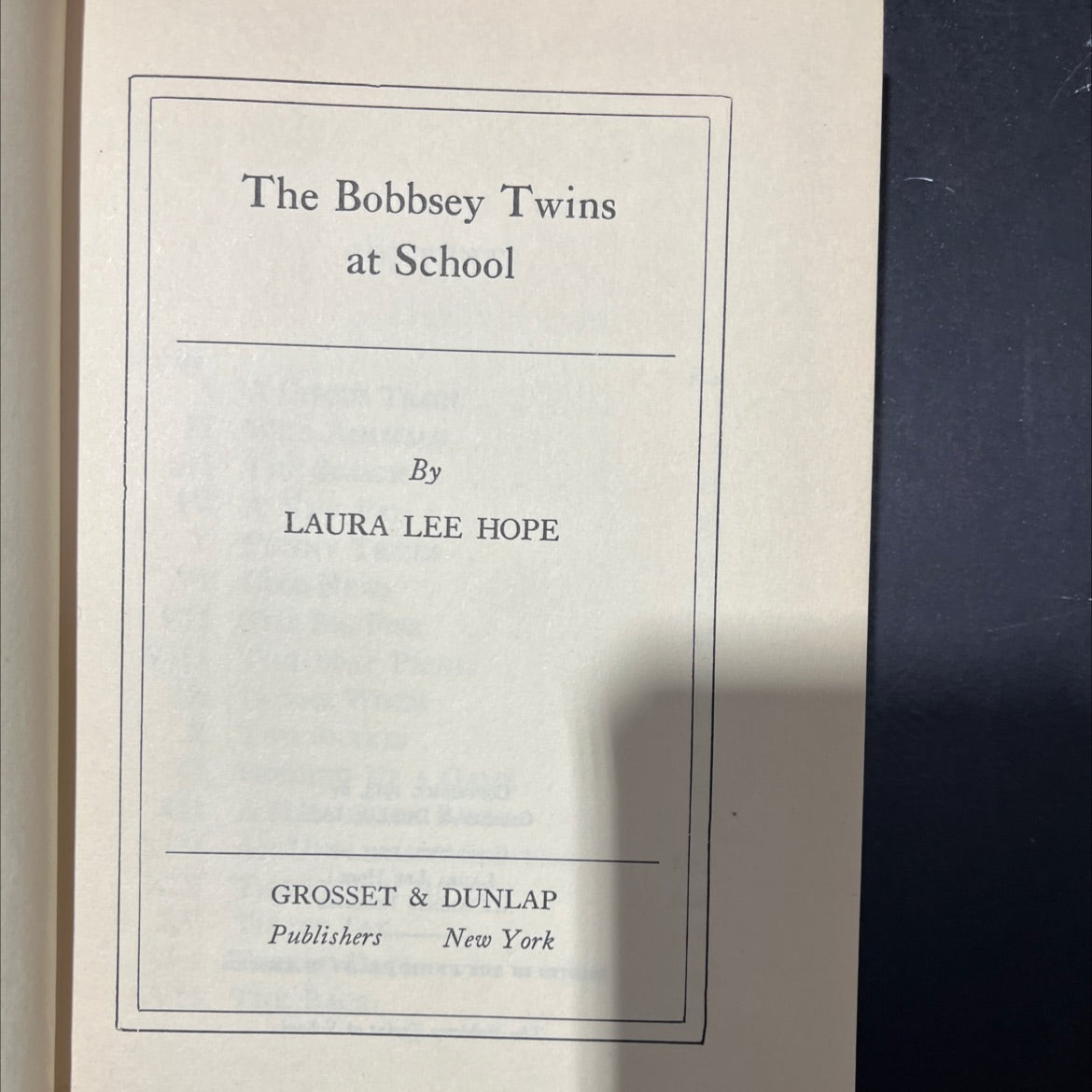 the bobbsey twins at school book, by laura lee hope, 1941 Hardcover image 2