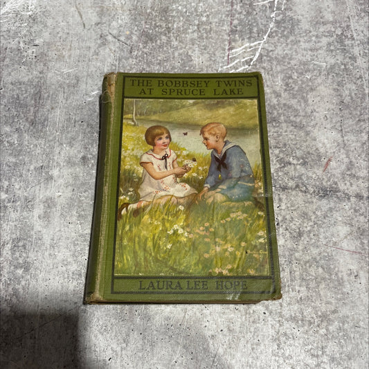 the bobbsey twins at spruce lake book, by laura lee hope, 1930 Hardcover image 1