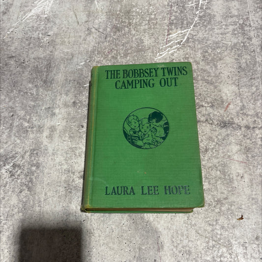 the bobbsey twins camping out book, by laura lee hope, 1923 Hardcover image 1